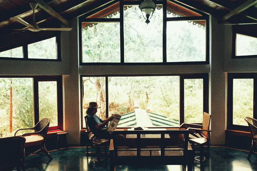 Library and Verandas